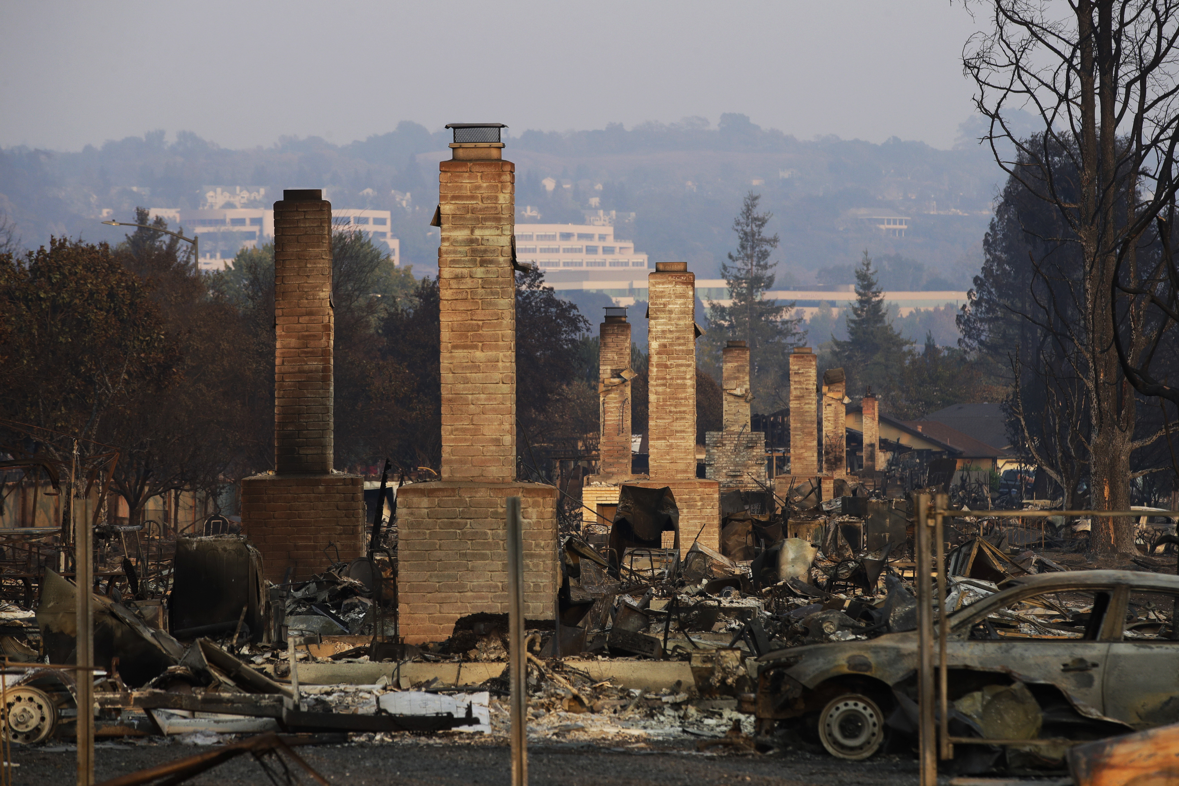 Wildfire victims sue former PG&E executives alleging neglect