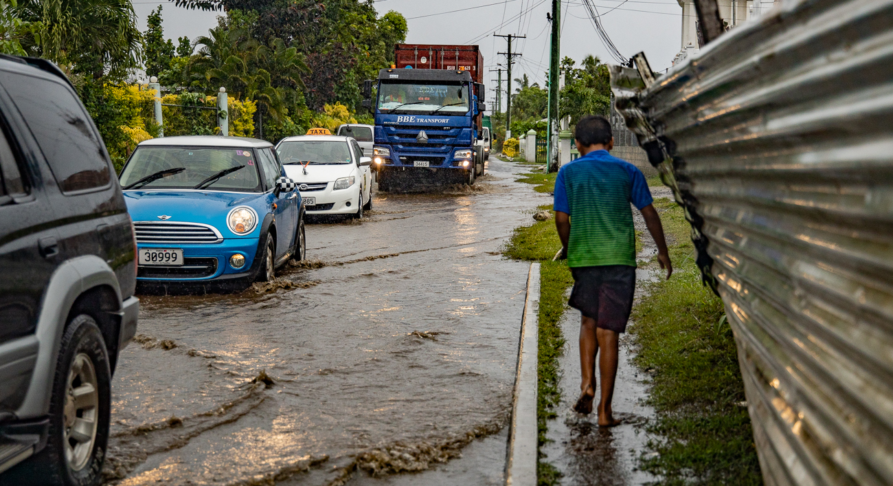 Heavy rain brings flooding and fears