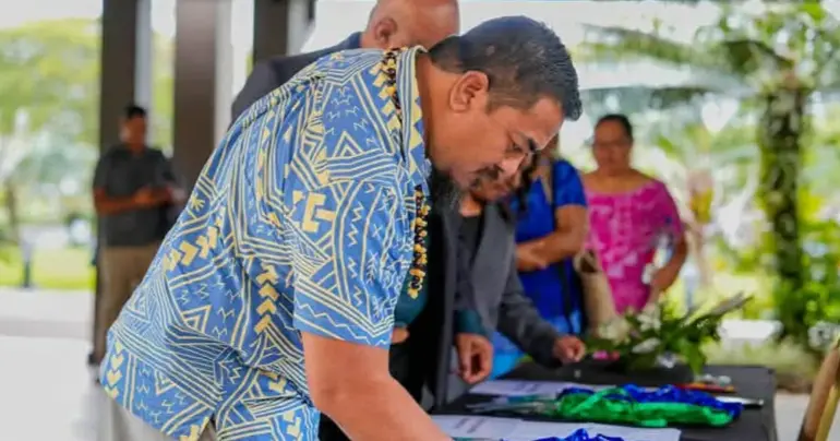 Seiuli heads dental care in Pago