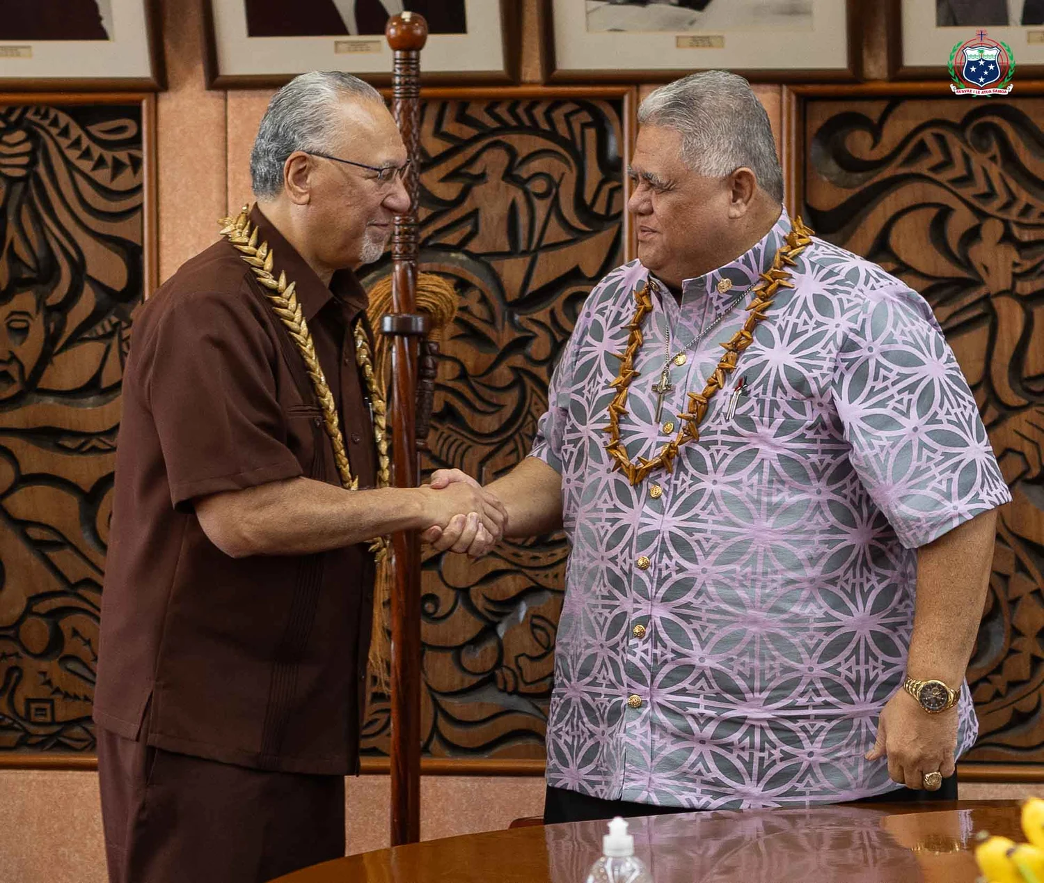America Samoa governor returns to Samoa for official visit