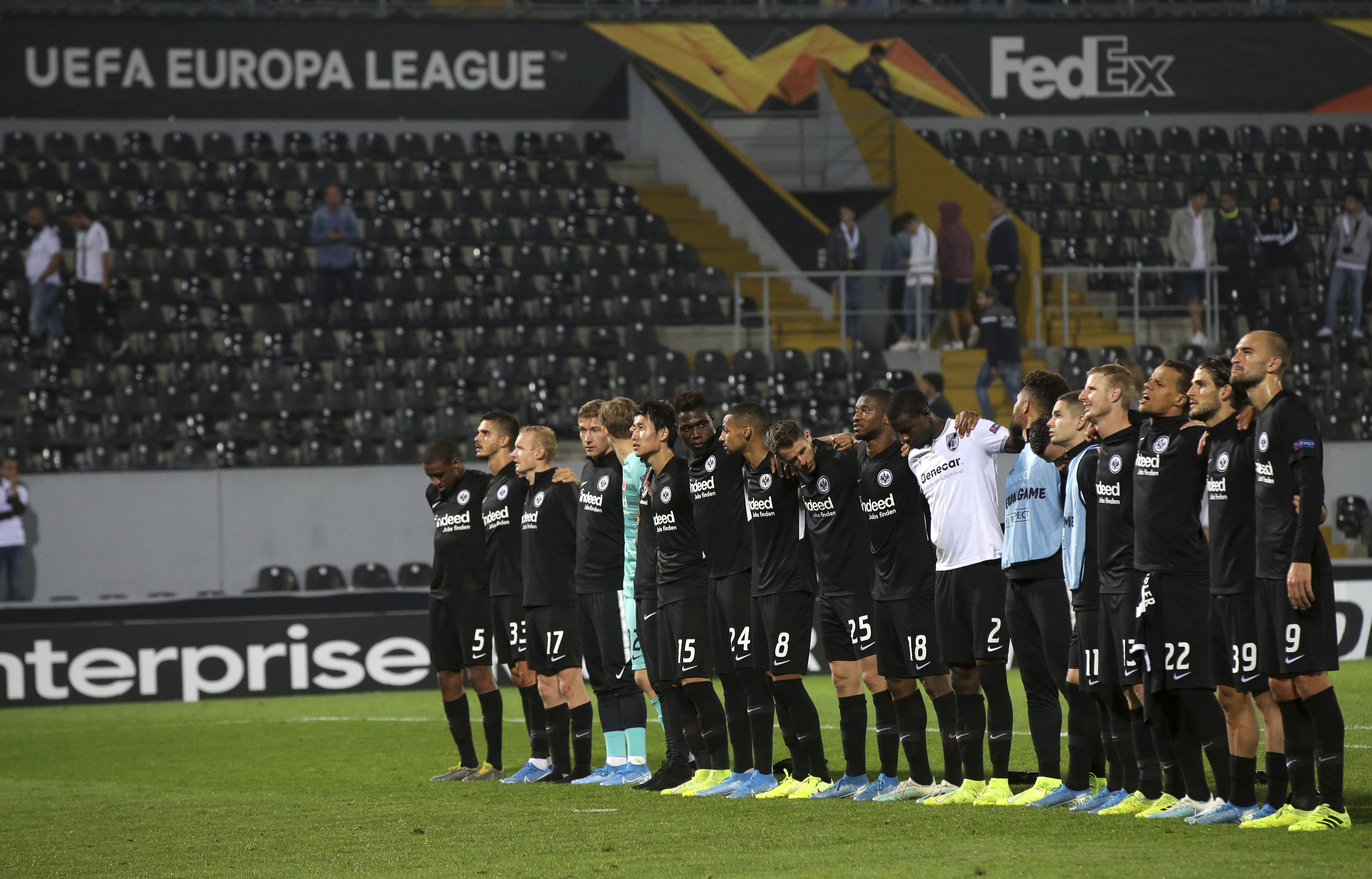 UEFA bans Ajax, Eintracht ticket sales for fan disorder