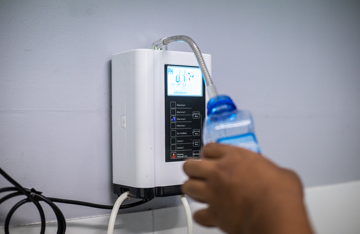 Japanese diplomat clears air on kangen water