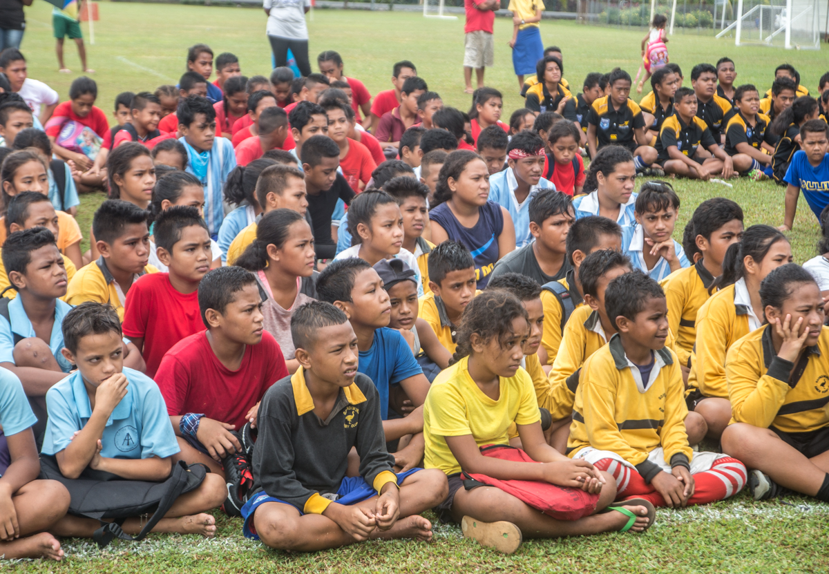 Faleata primary schools football finishes