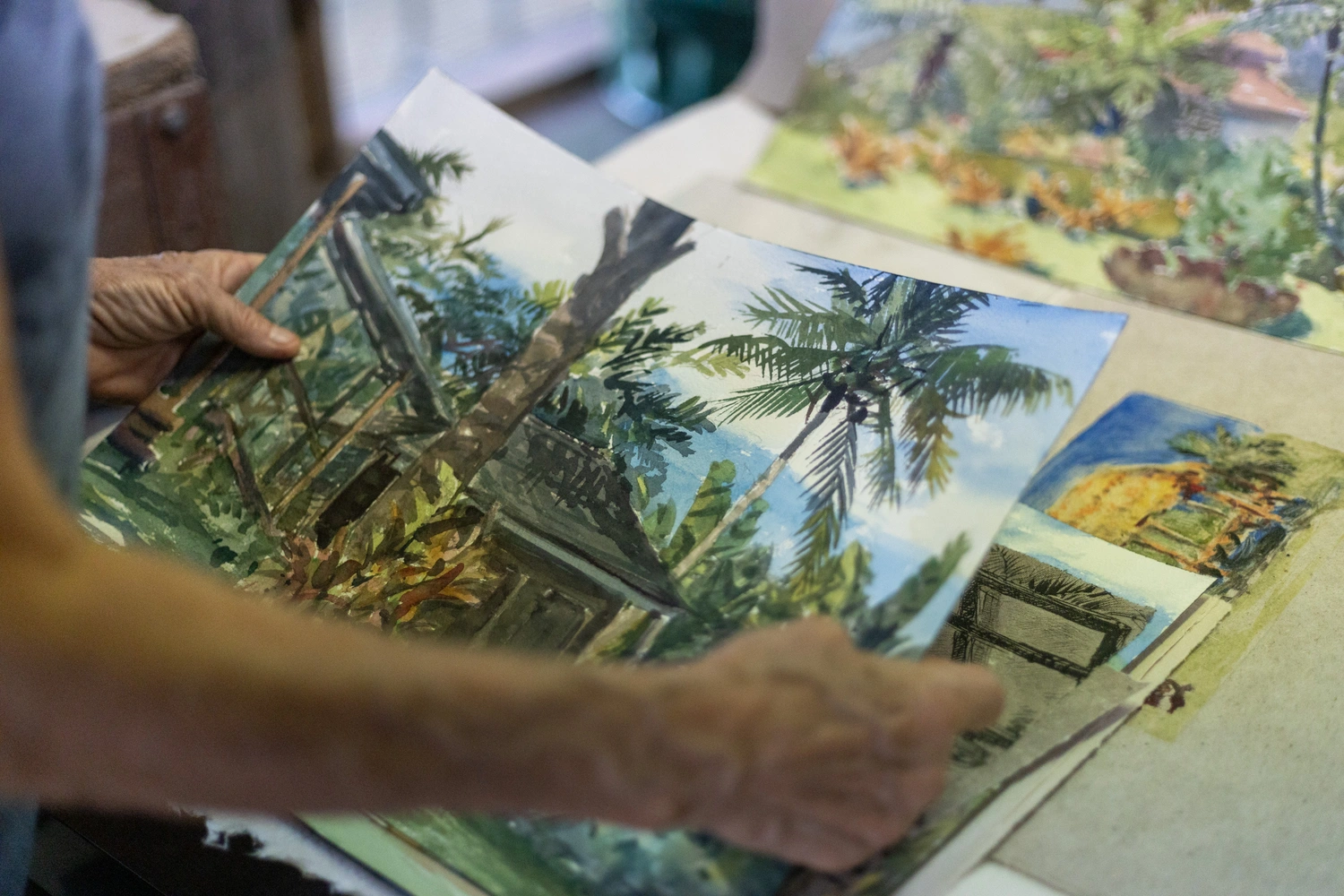 Artist back in Samoa 27 years later