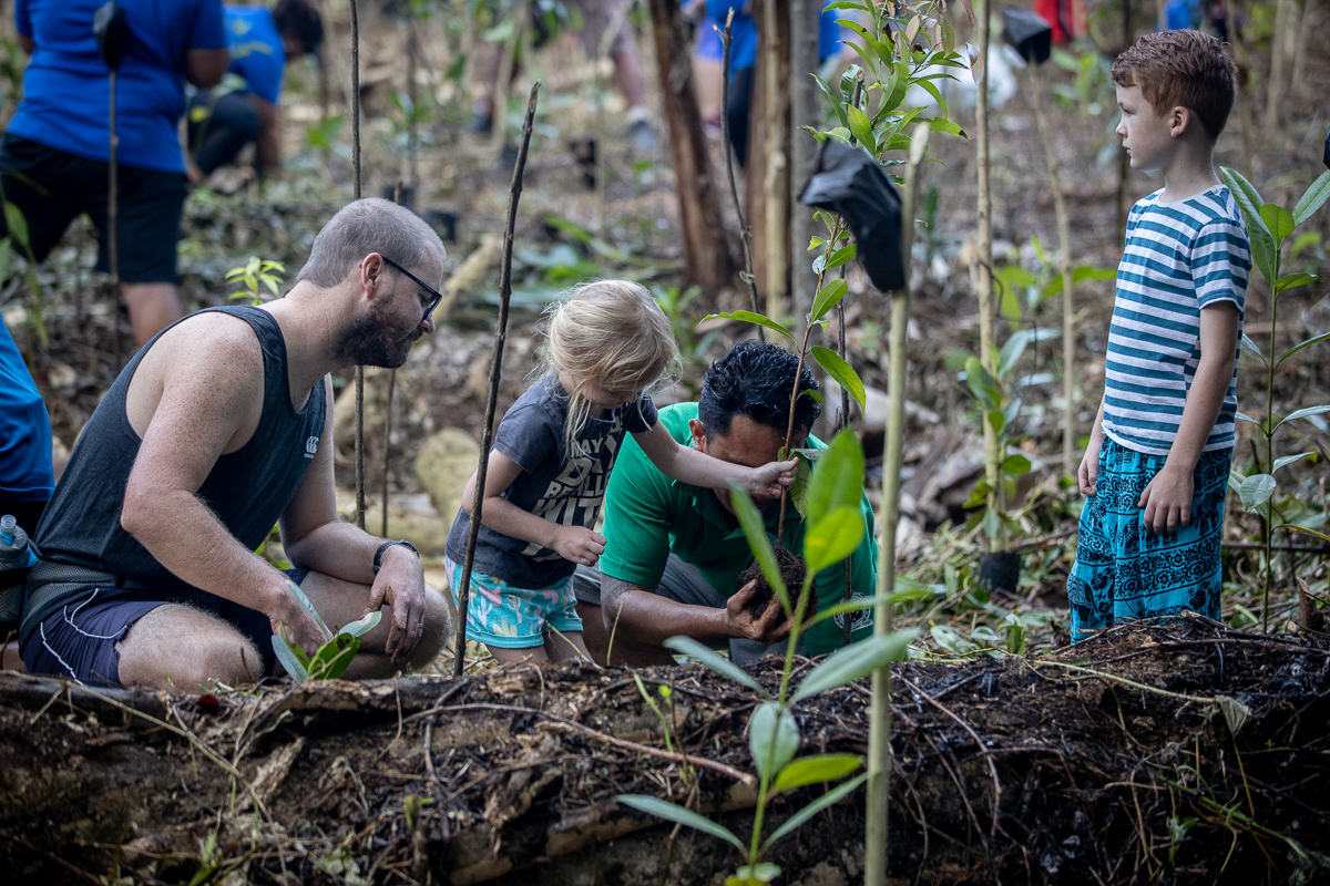Two thousand more trees for Mount Vaea restoration planted