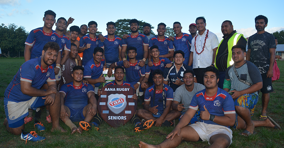 Fasitoo-Tai champs of the Aana Taxi Provincial rugby series 2021