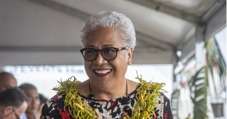 P.M. Fiamē welcomes International Va'a Federation Long Distance Championship athletes