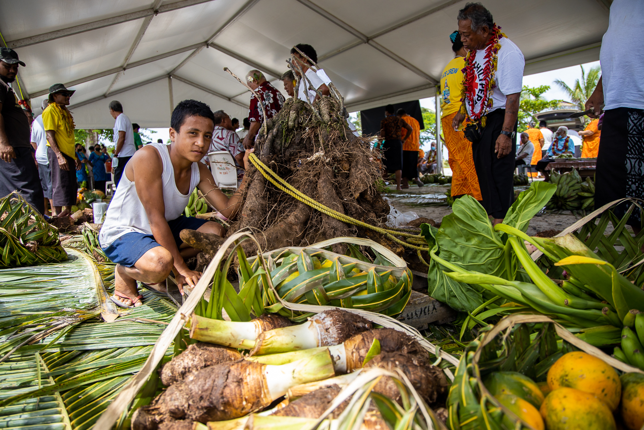 Farmers of Savaia, Lefaga show fruits of the land