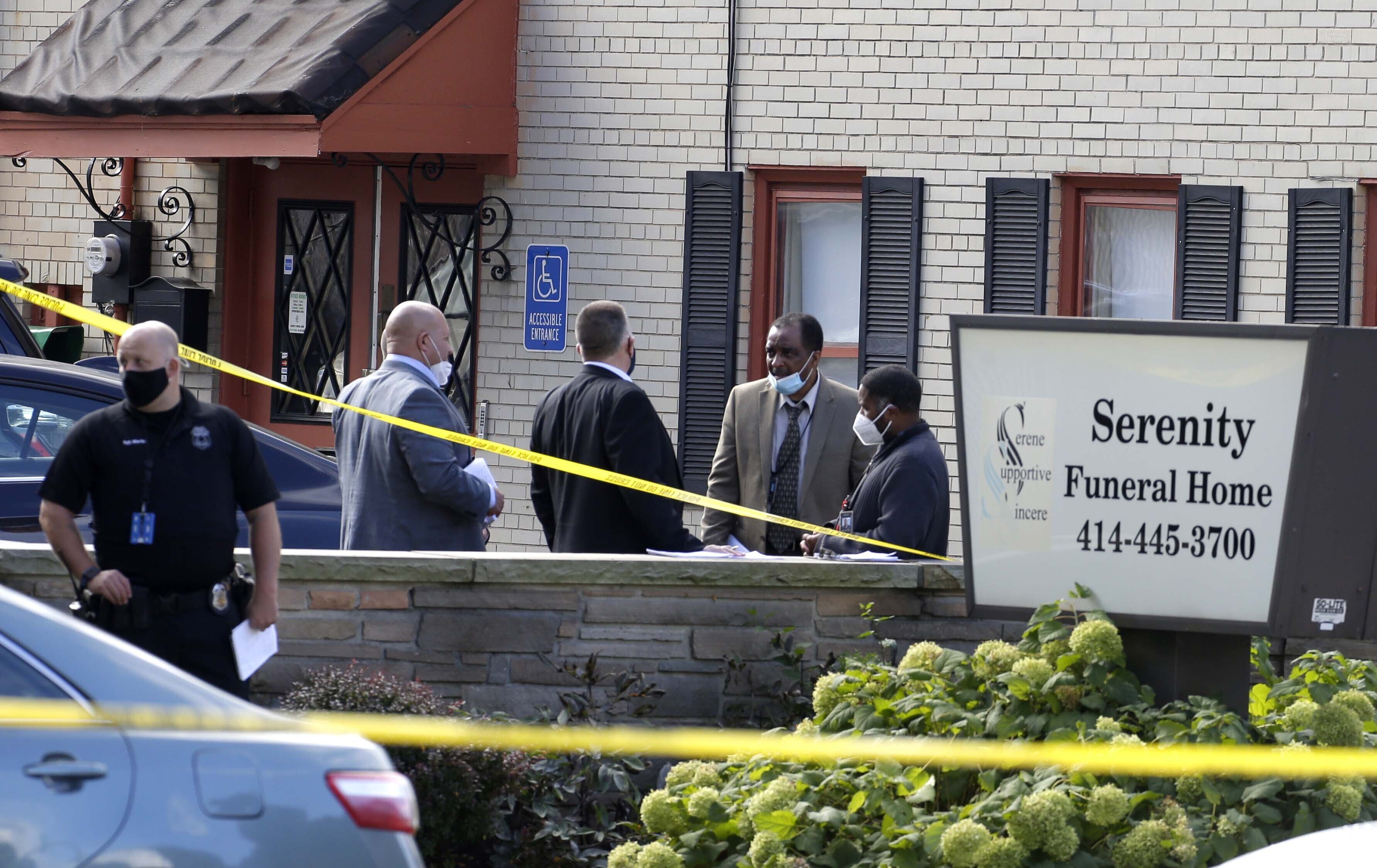 Motive sought after Milwaukee funeral home shooting wounds 7