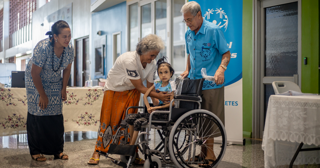 Findalee receives much needed wheelchair