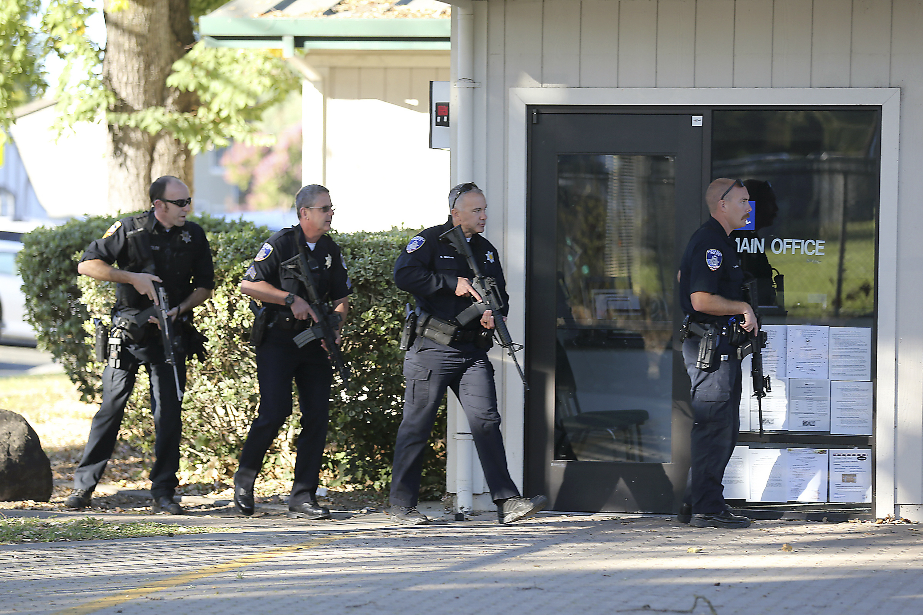 Possible suspect in shooting near California school caught