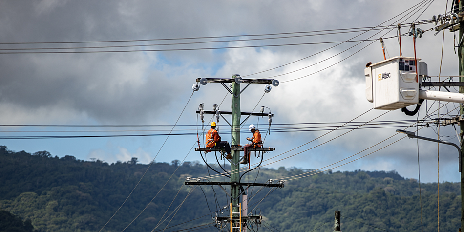 Blackout caused by faulty transformer
