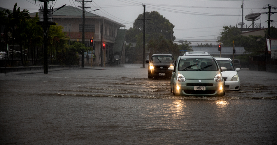 Floods exacerbated by climate change