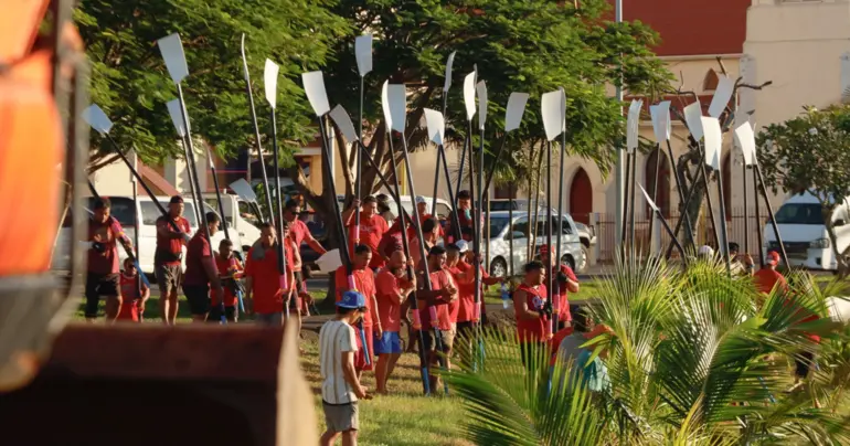 Apia modifies boat for Independence Day 