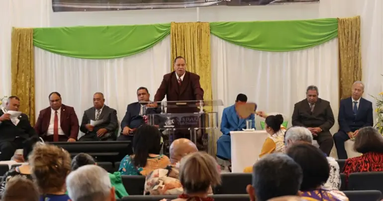 Pastor Alaimoana Willie Papu lay to rest on Tuesday  Pastor Iafeta Masipau  will be replacing him