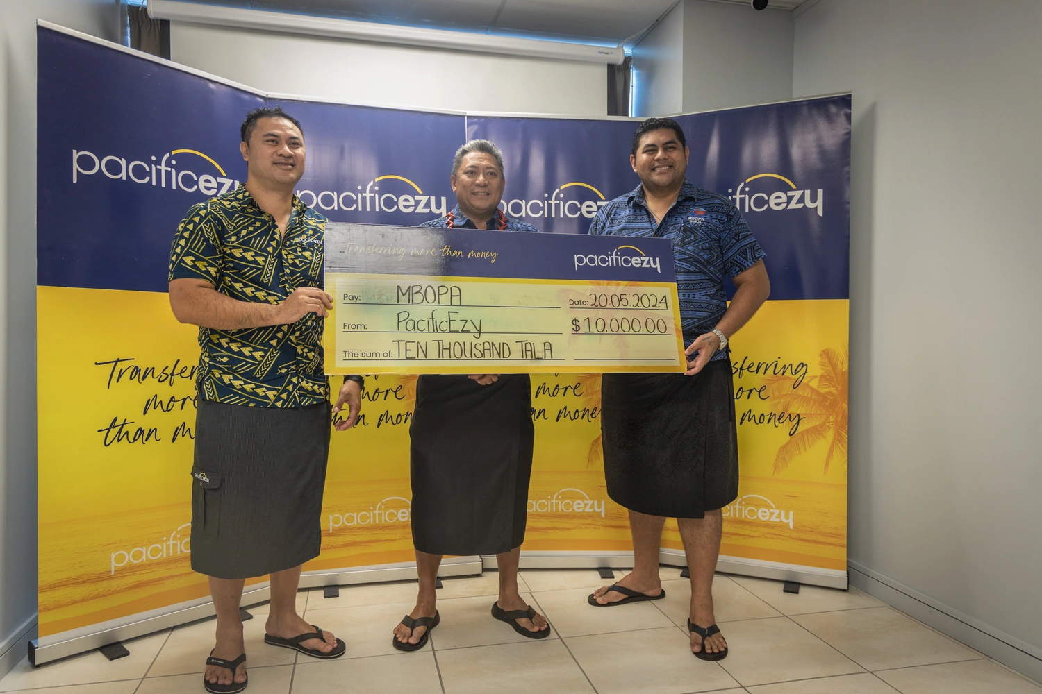 PacificEzy donates to M.B.O.P.A