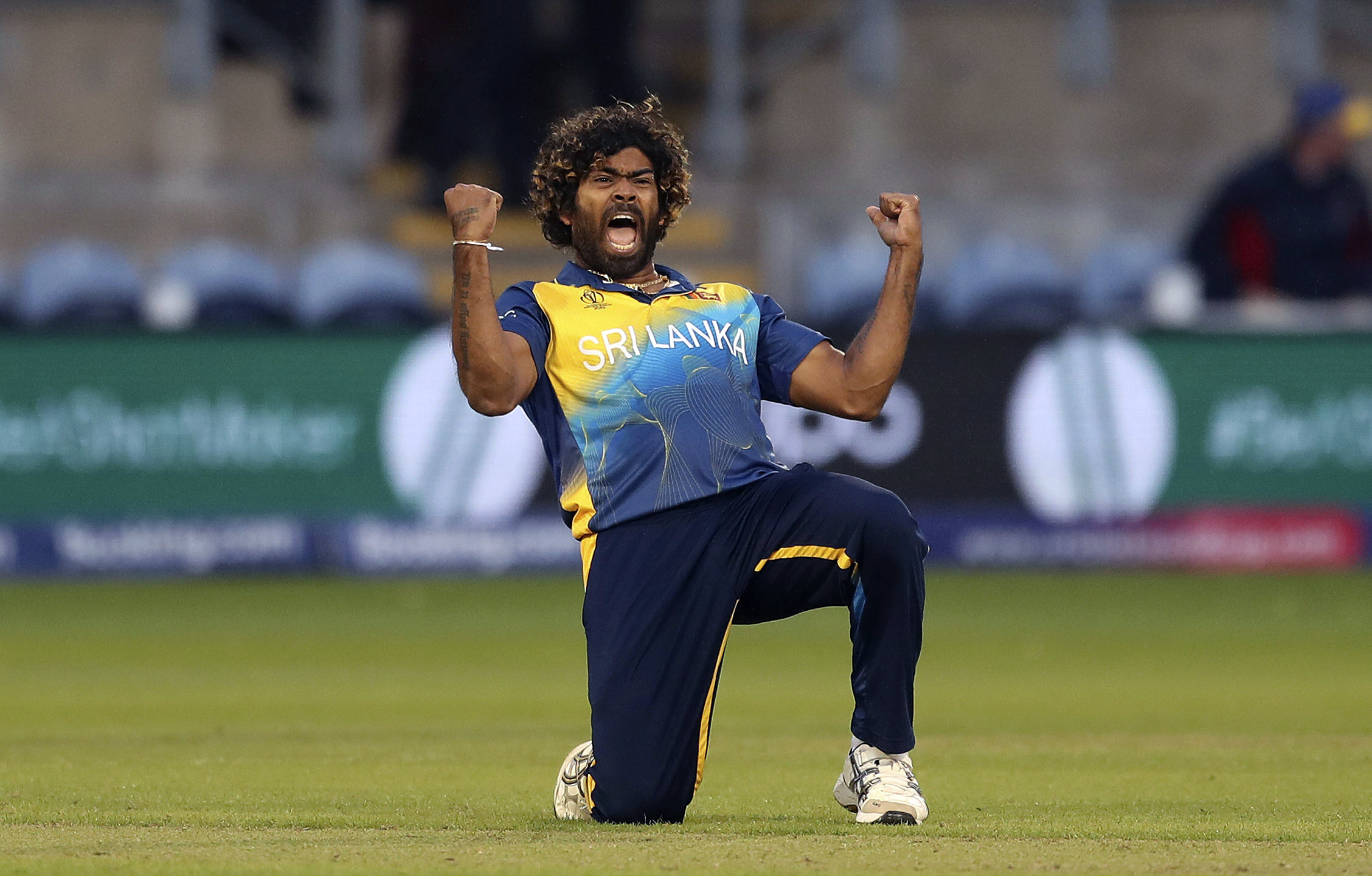 The Latest: Sri Lanka's Malinga returning home briefly
