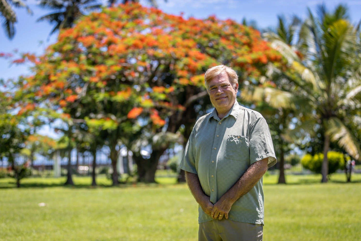 A scientist on holiday and a mission