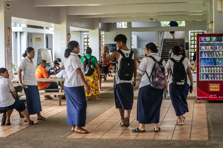 Campus brawl students warned and released