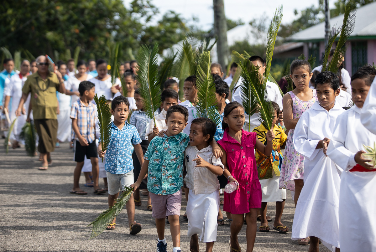 Samoa commemorates Palm Sunday 