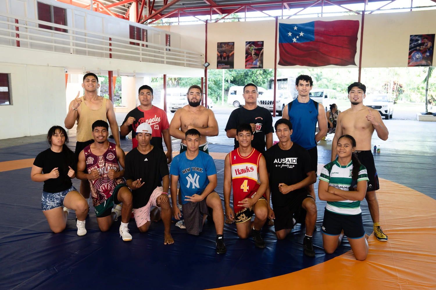 Samoan wrestlers prepare for Oceania Championships