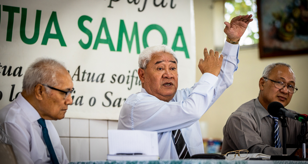 Tautua Samoa Party heads to Savai'i for outreach 