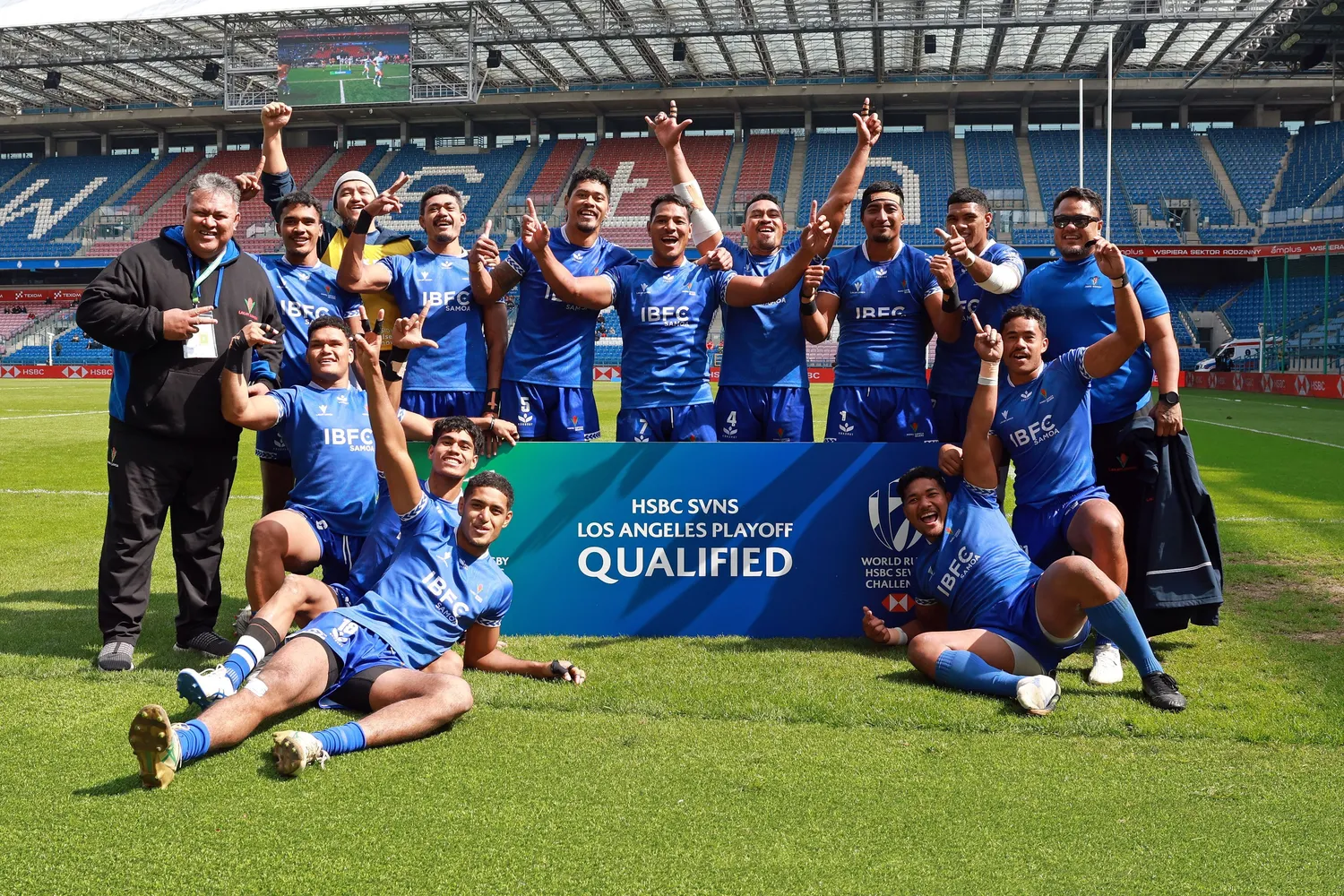 Manu Samoa 7s qualify for LA