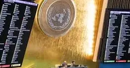 Samoa votes for peace in Ukraine 