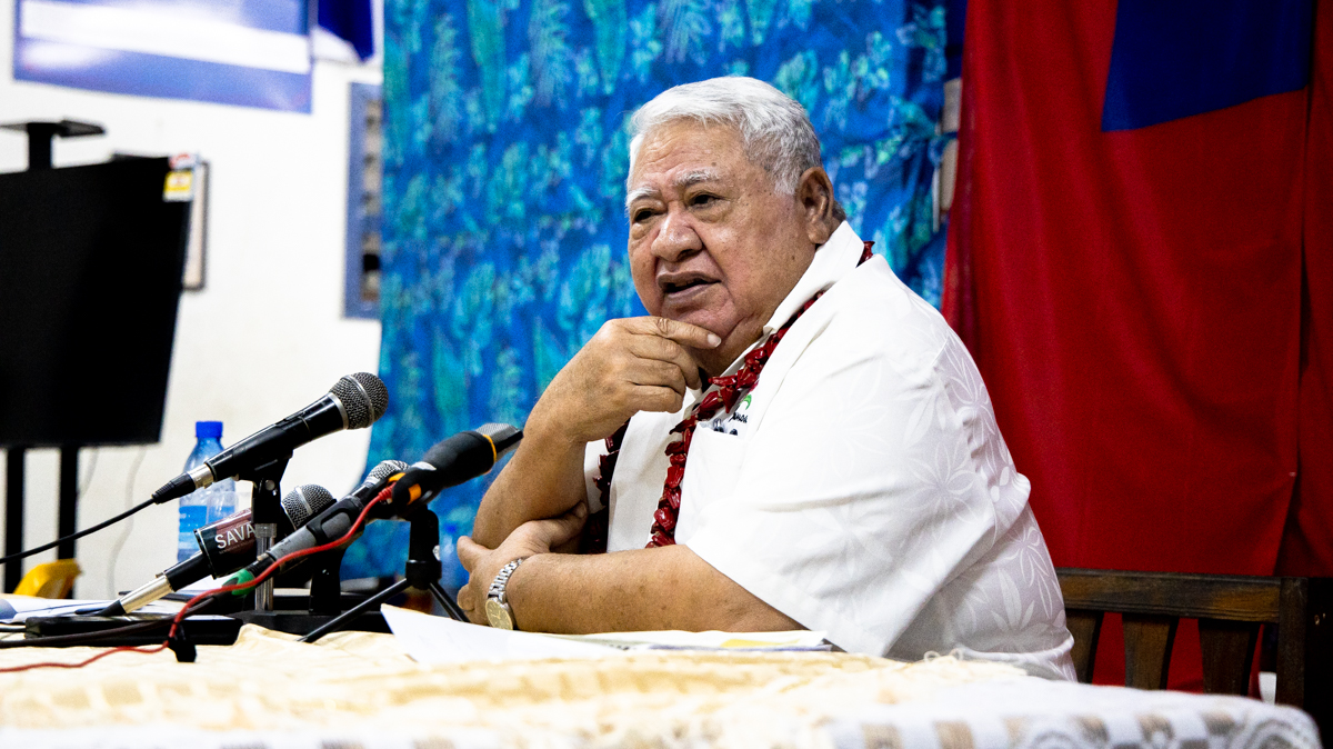 Tuilaepa alleges judges conspiracy 