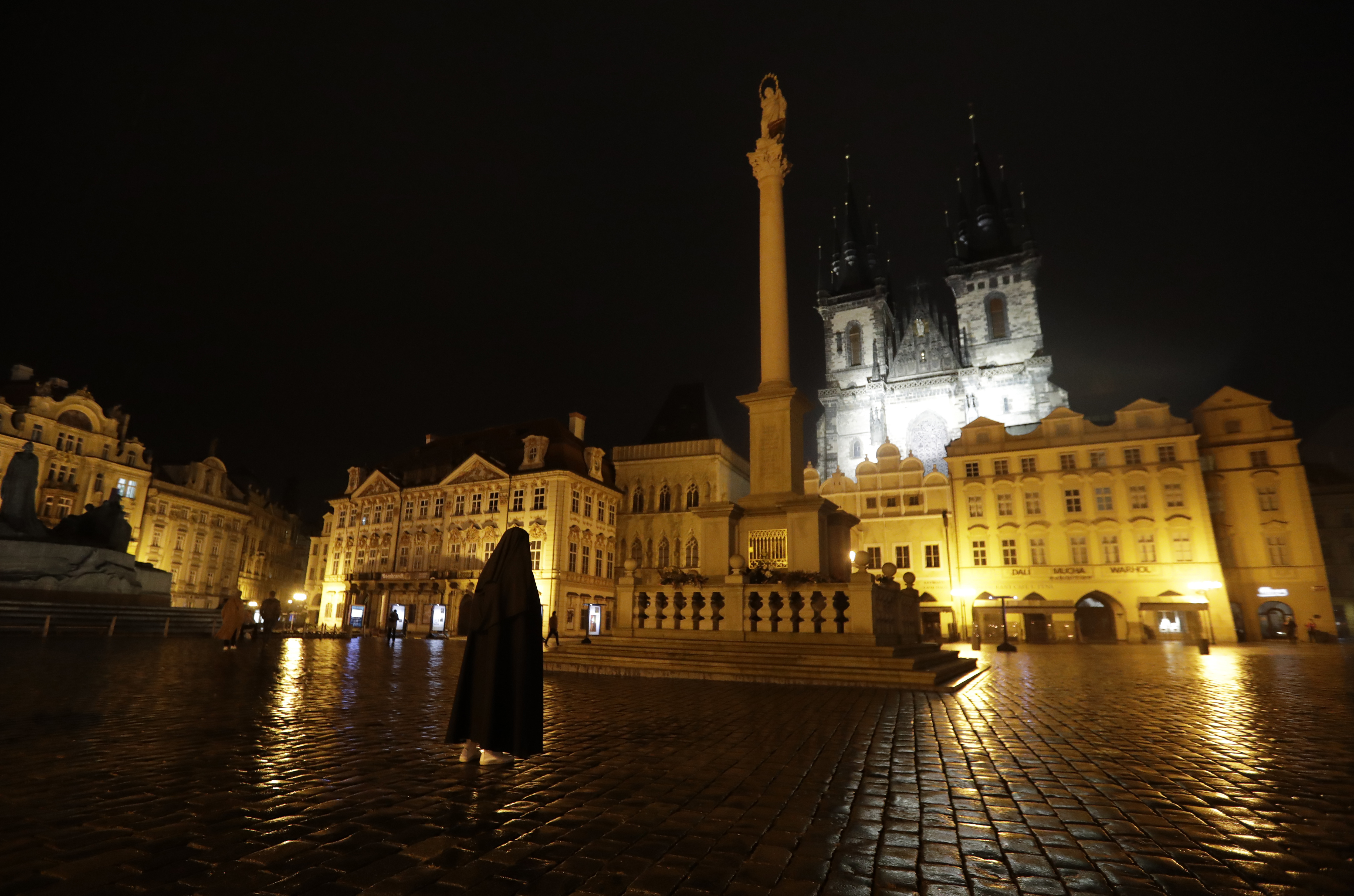 The Latest: Czech Republic sets daily record of 15,000 cases