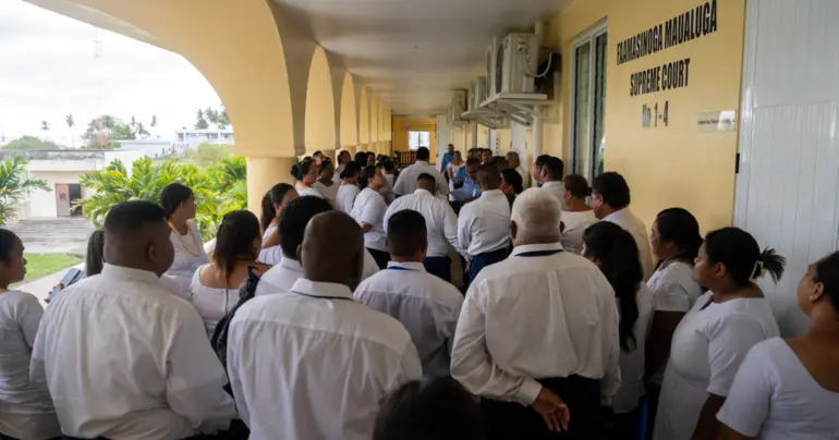 Please pay what is owed to the auxiliary police