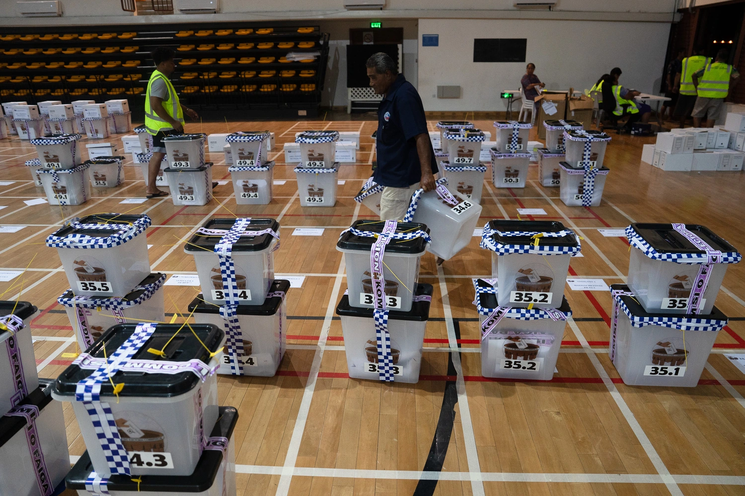 Four ballot boxes from Friday to be counted Monday