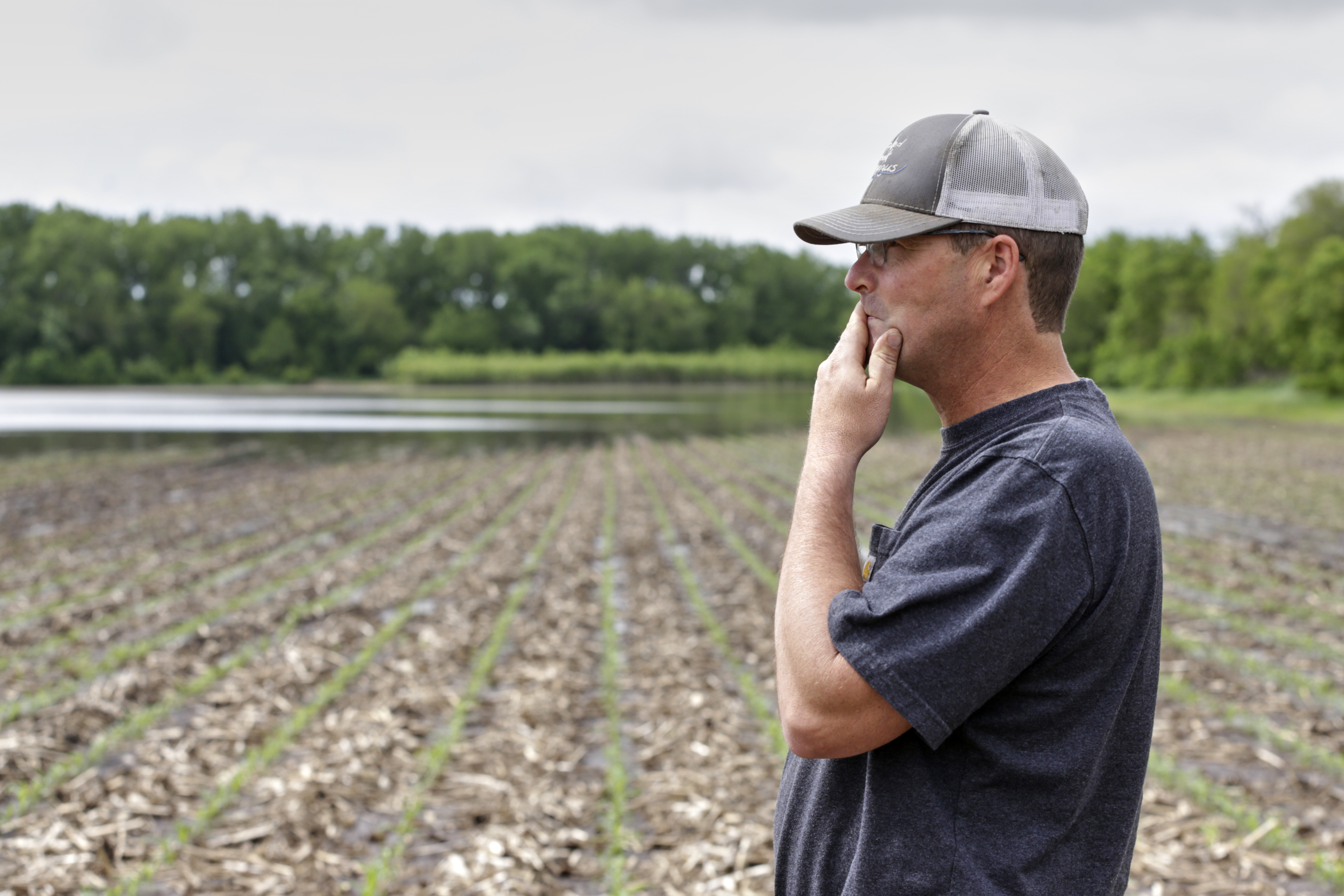 Soggy fields leave Midwestern farmers with few good answers