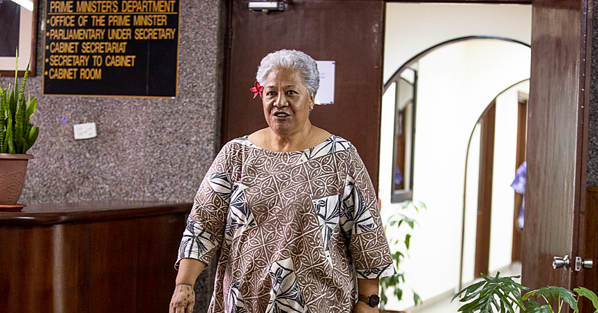 Deputy P.M. Fiame resigns from Cabinet