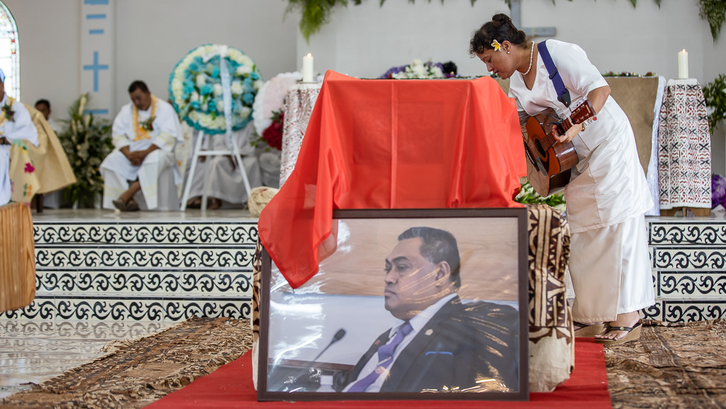 M.P. Va'afusuaga honoured in state funeral