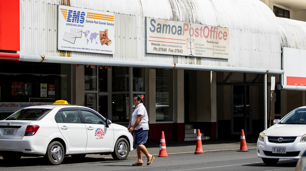 Samoa Postcode Example Samoa Observer | U.S. mail suspended