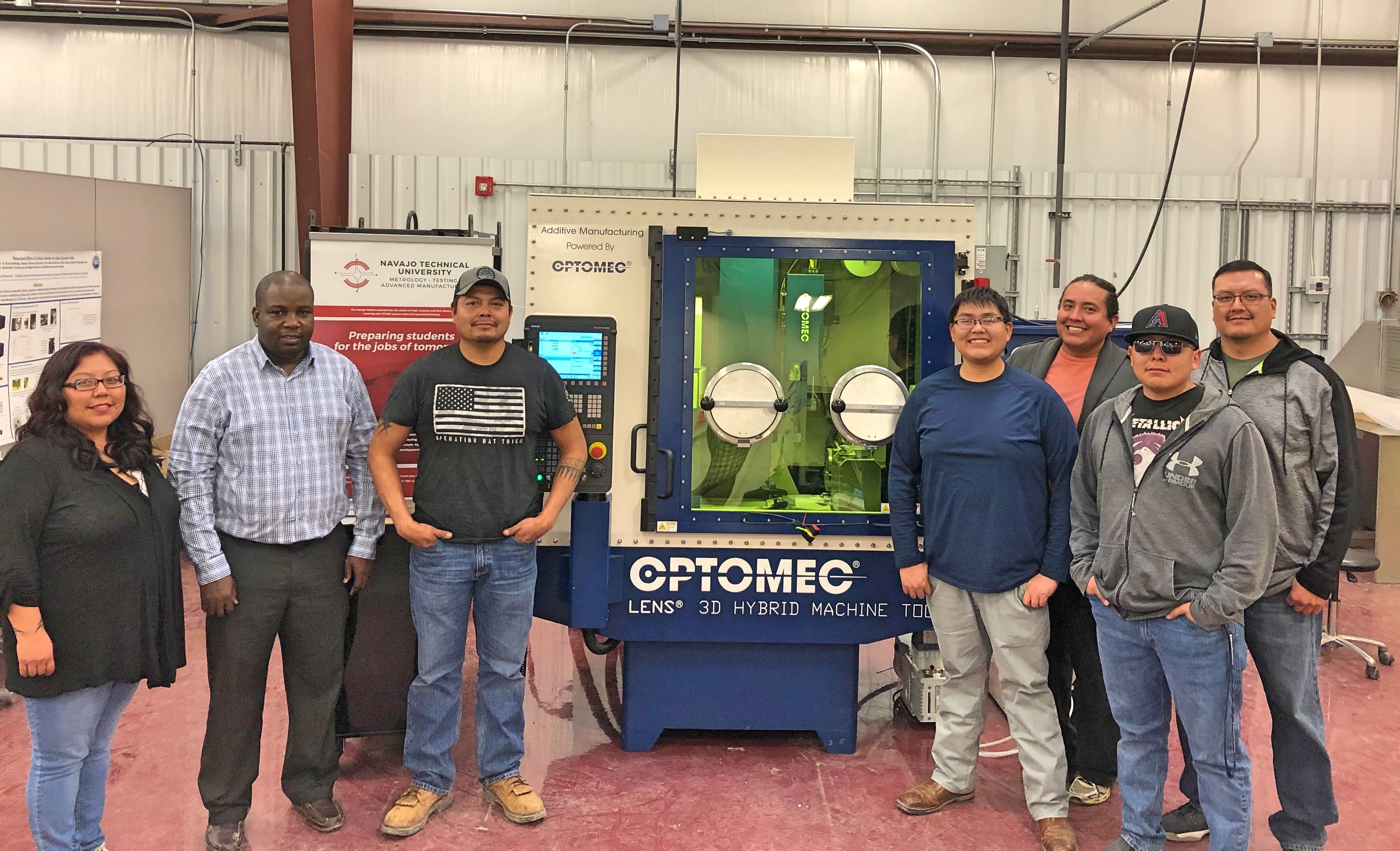 Optomec 3D Metal Printing Technology Chosen by Navajo Technical University for NASA Mission