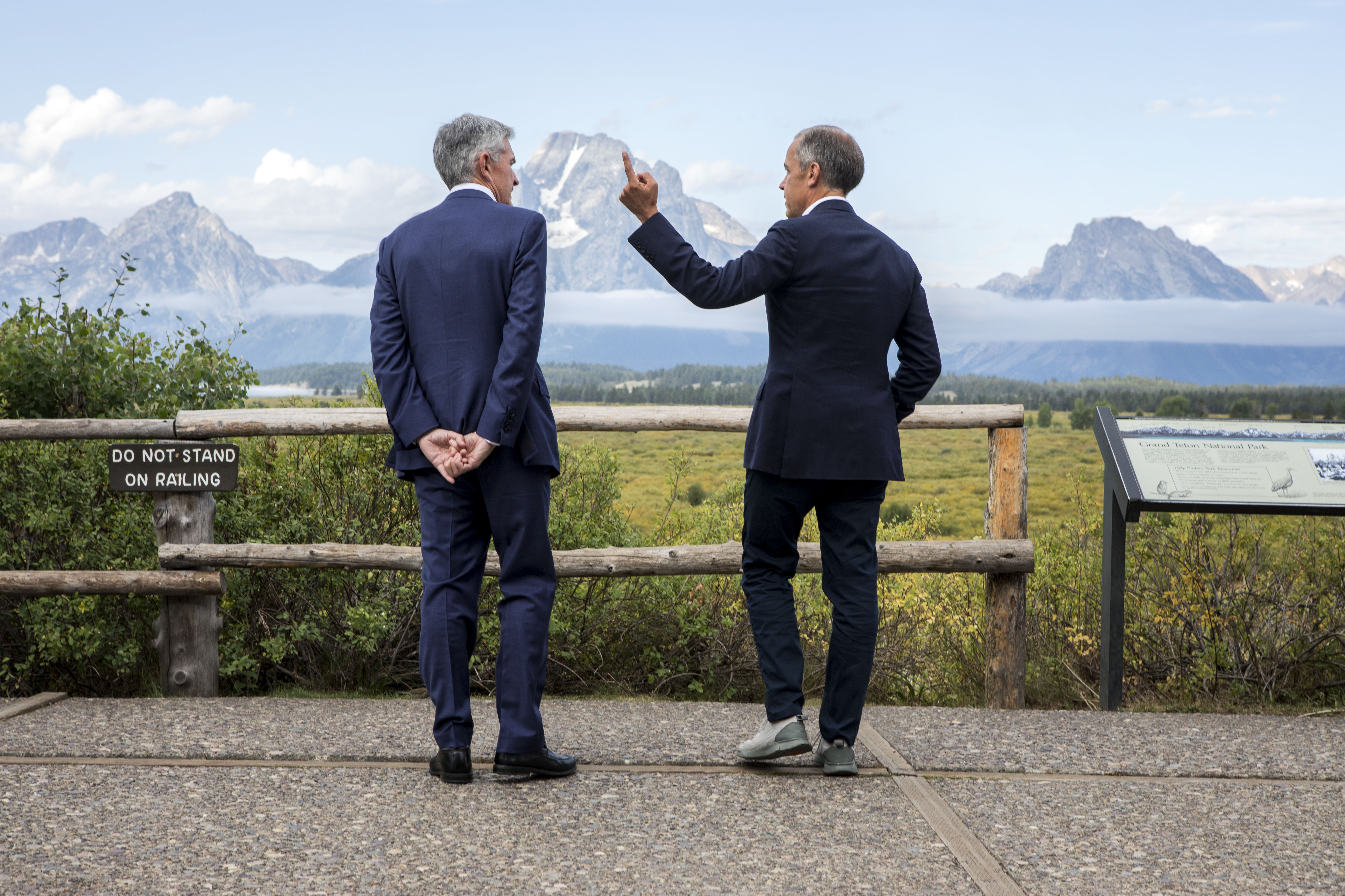 The Latest: Economist laments Trump's calling Powell 'enemy'