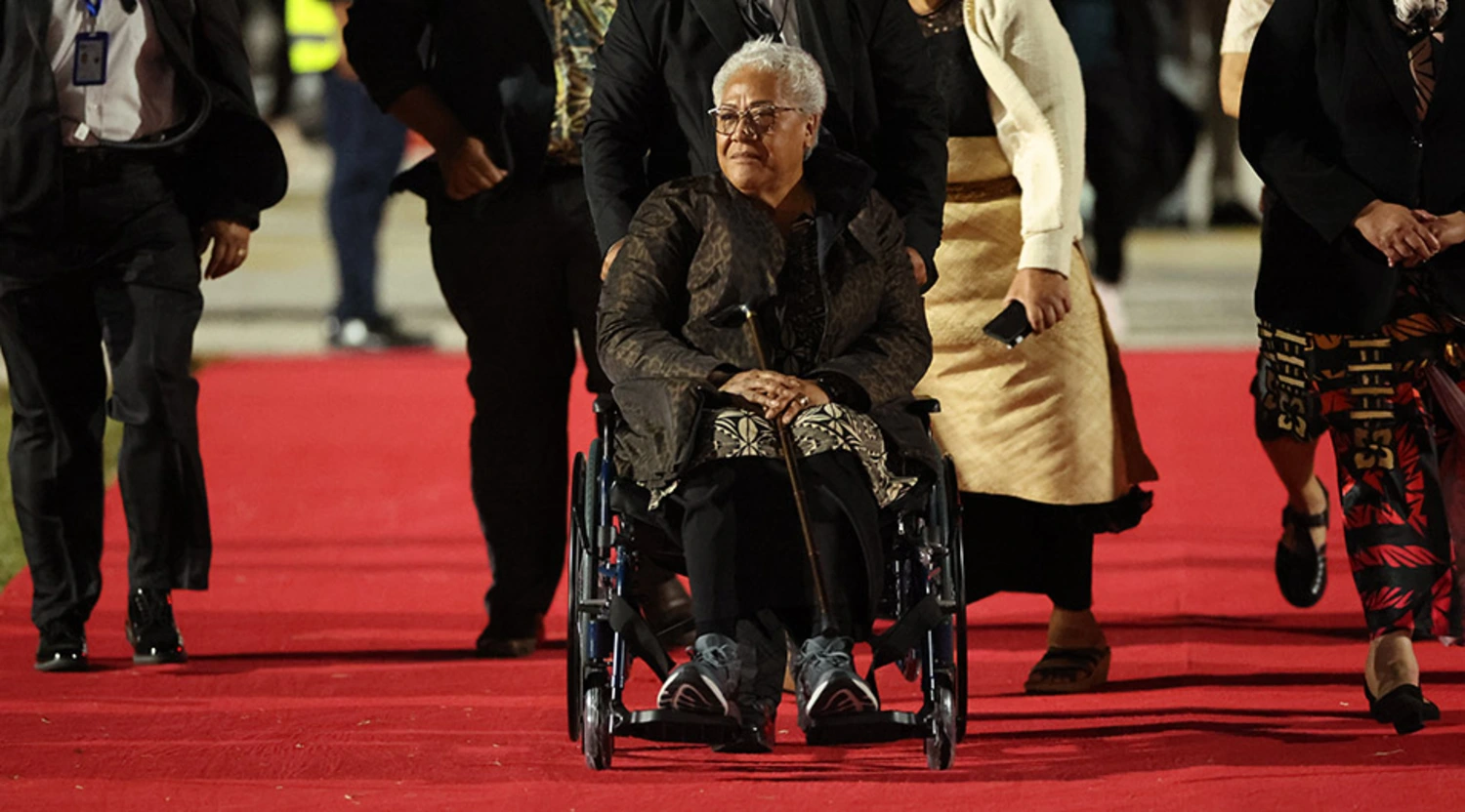 P.M. Fiame in Tonga for Leader's meeting 