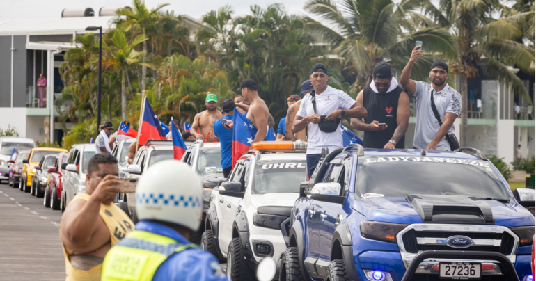 Manu Samoa get send off to Rugby World Cup in France