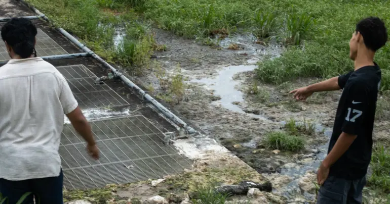 Foul smell returns at National University 