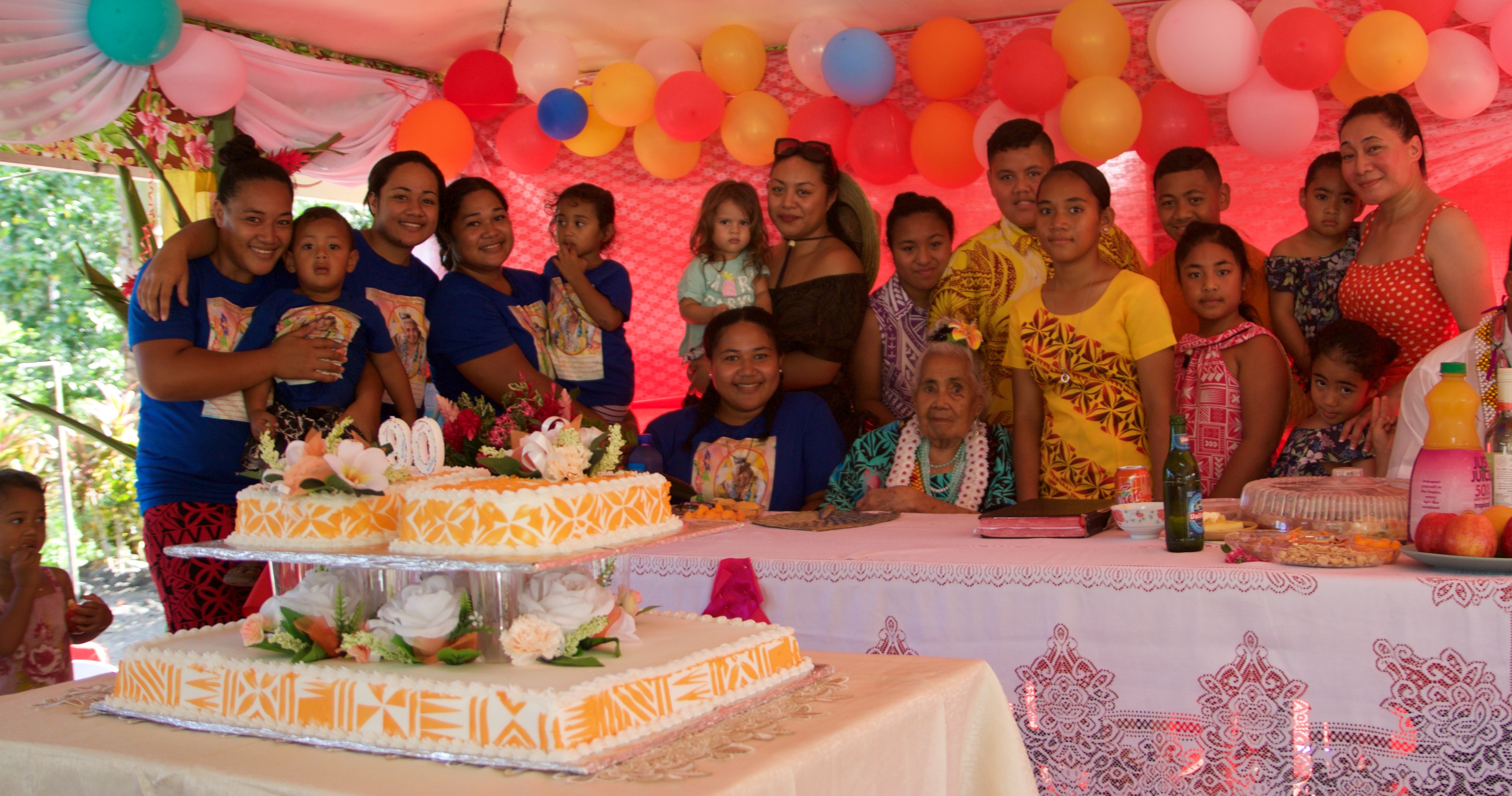 Family celebrates Foa'i Seaoga's 90th birthday 