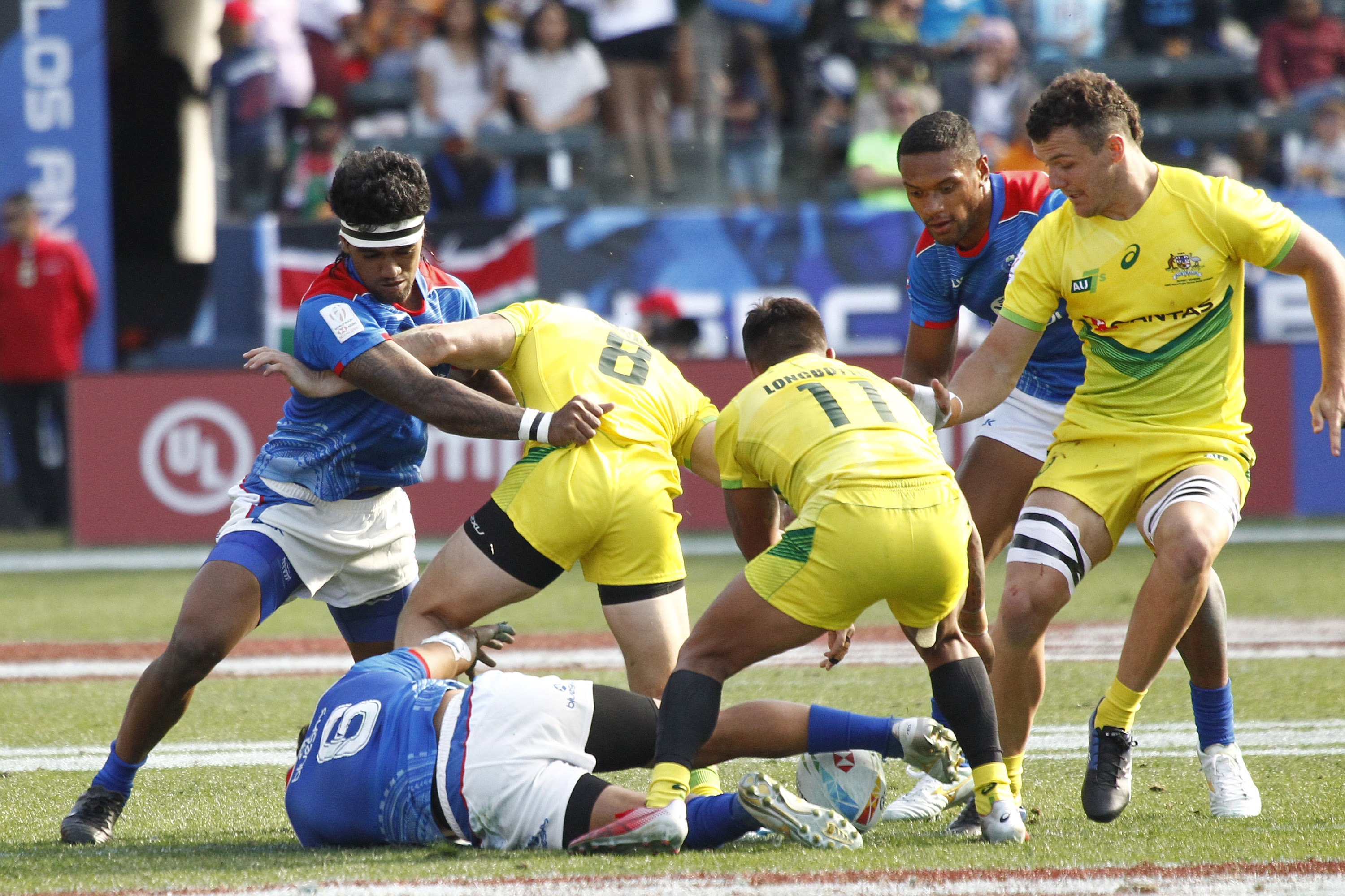Same pool, new face – Manu Samoa 7s arrive in Vancouver