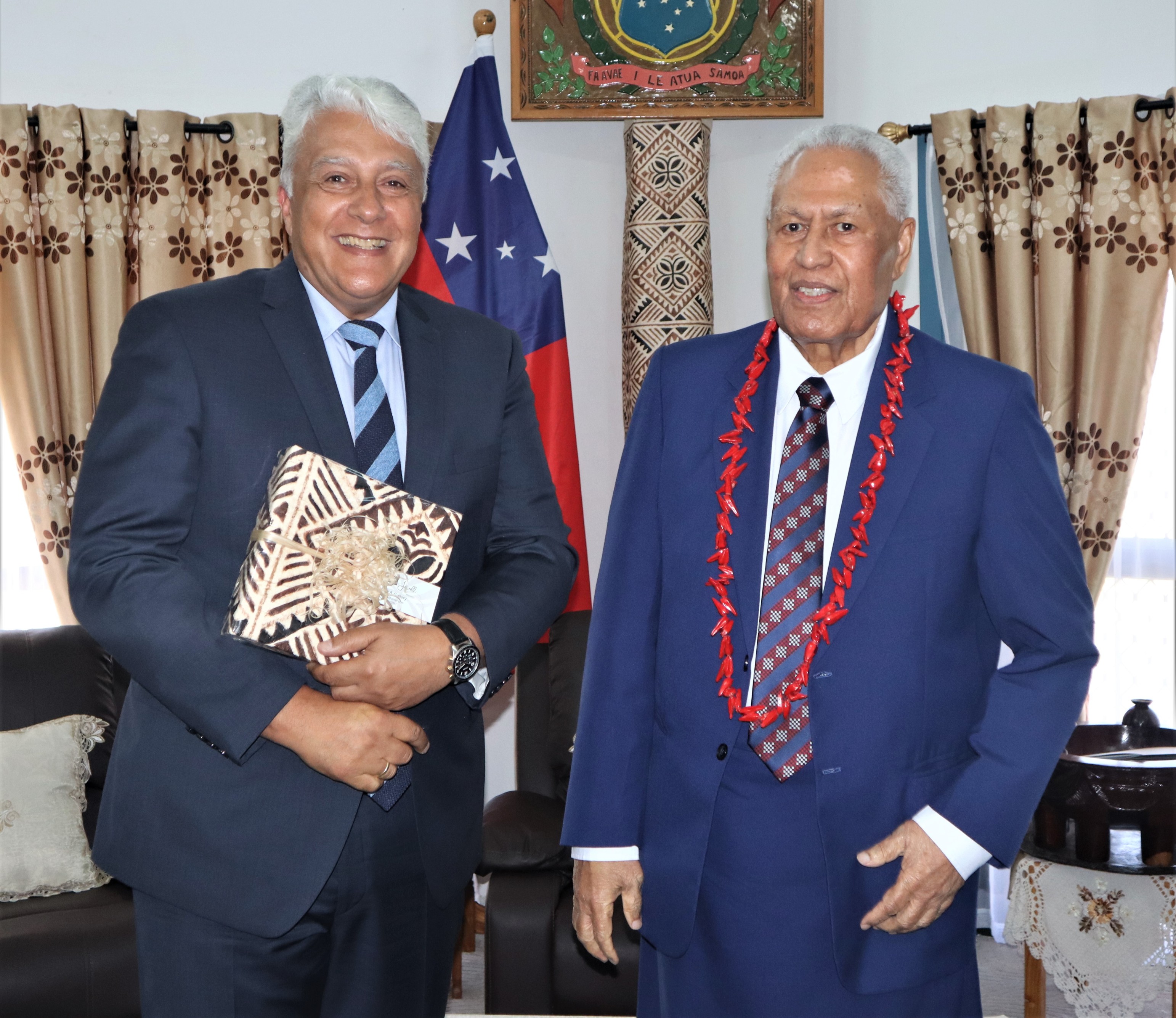 H.O.S. receives Austrian Ambassador