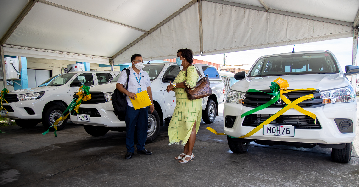 Japan, UNICEF boost Samoa's vaccination efforts