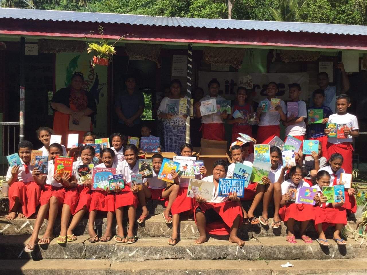 Book donations promote children's reading