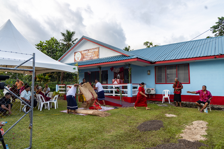 Faleata No. 1 opens district council office