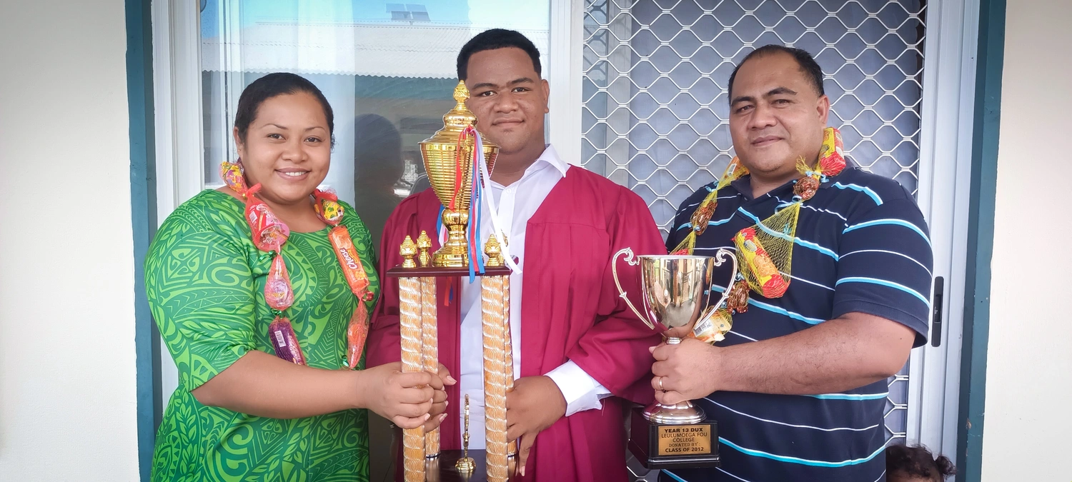 Leulumoega Fou head boy is dux