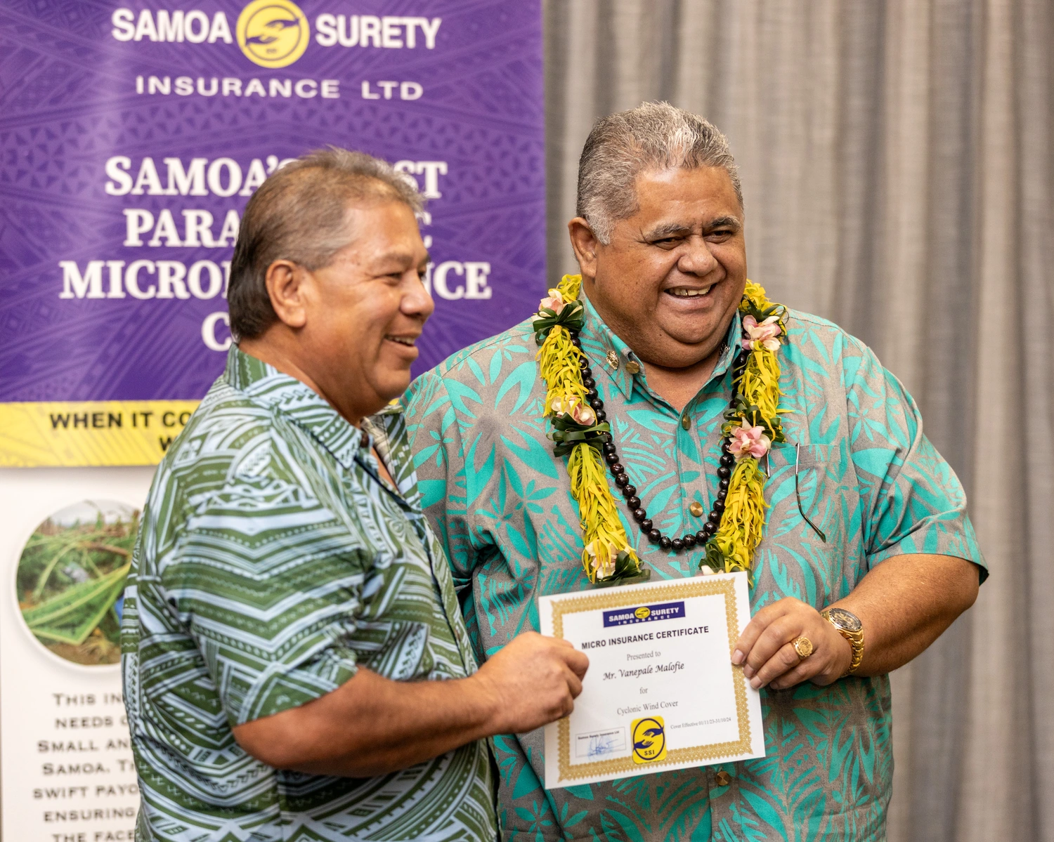 Insurance for farmers, fishers in first for Samoa