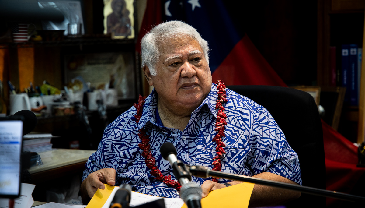 P.M. calls Samoa Observer reporter "cheeky"